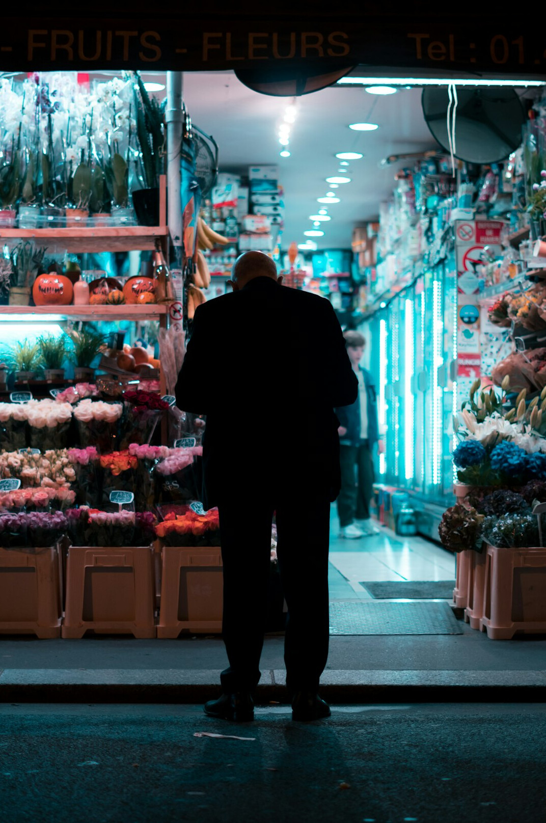 store security guard observing