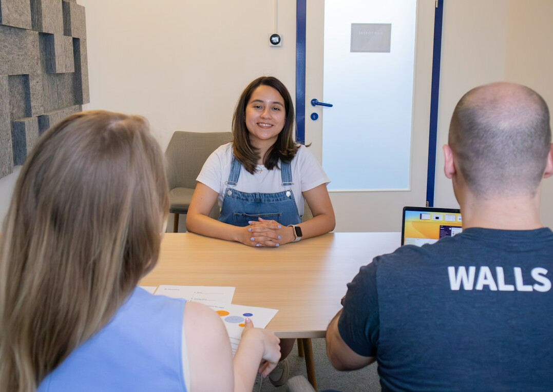 retail staff training session