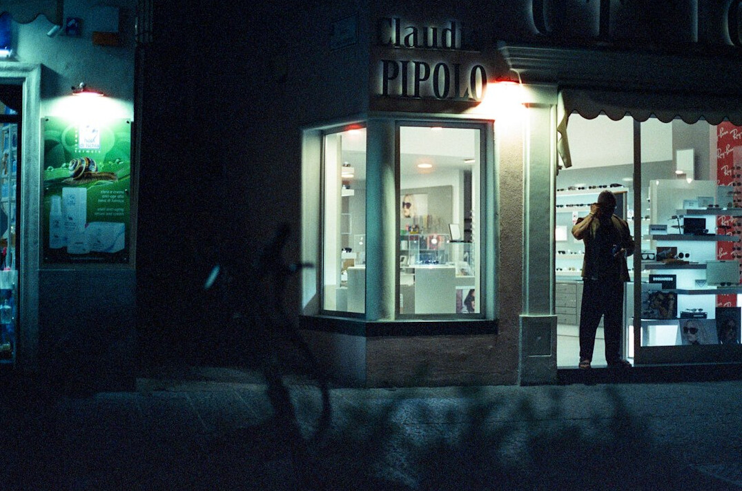 undercover detective watching store